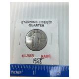 Standing Liberty Quarter 1928