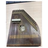 Antique Guitar Zither has crack