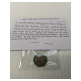 1909 VDB Lincoln cent