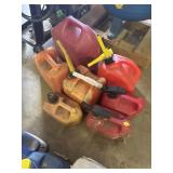 Lg lot of gas cans
