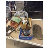 Trouble light, welding gloves and more