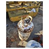 Camper propane bottle