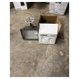 2 outdoor security lights