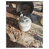 Full propane bottle