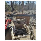 Chair frames, bed frames and wood box