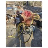 Metal box and misc scrap iron