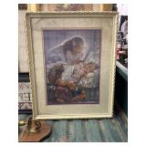 Wall art and candle holders