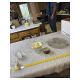 7 Vintage Medicine jars, Jelly juice glasses,