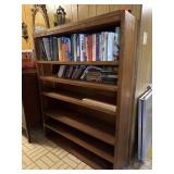 48ï¿½x12ï¿½z60ï¿½ wood book case- no books