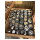 Lg lot of Gerber baby food jars