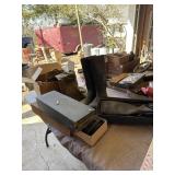 Wadding boots, rubber boots size 10 and Vintage