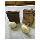 Vintage door knobs
