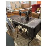Vintage singer treadle sewing machine