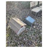 Bird house and mirrors