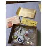 1970ï¿½s 20 envelopes with fishing tackle and more