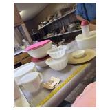 Large lot of Vintage Tupperware including 3 cup