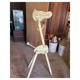 Vintage child giraffe coat rack
