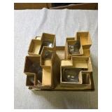 (4) new Norman Rockwell Glassware Collection