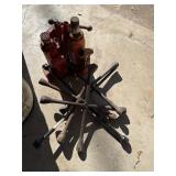 Tire crosses and 3 jacks