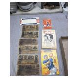 Vintage Reproductions Republic of Texas Currency