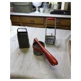 Vintage Potato rice, cheese grater, French fry