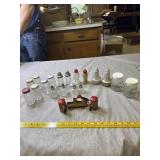 Vintage salt & pepper shakers including