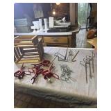 Fishing pole holders and fish stringer