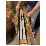 6ï¿½ Aluminum folding table in box