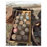 Lg lot of vintage jars