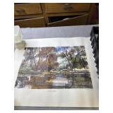 Plastic CocaCola crateElm Point Water color by