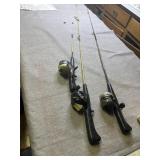 Fishing poles Zebco 3