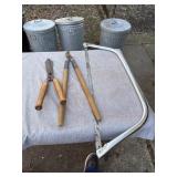 Tree saw and tree trimmers