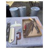 Stanley Level, files c clamp and more