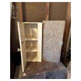Wood box and small cabinet