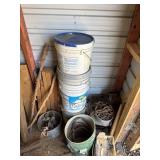 Remainder of contents in storage building