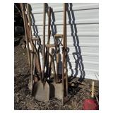 Shovels and hoes