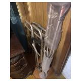 Crutches 2 walkers and cane