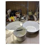 3 pcs blk trim Granite ware