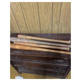 4 wood baseball bats