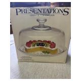 New in box Cake  Plate