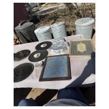 4 Edison Records, care bear cake pan, aluminum