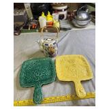 2 signed Dick Knox handle plates California and