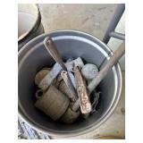 Bucket of lead