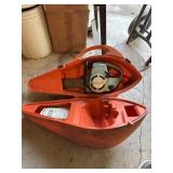 Vintage Sears Chain Saw locked up