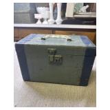 Wood train case/  tackle box