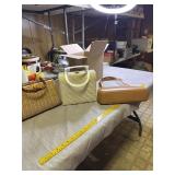 Vintage Purses 2 with Lucite handles and shoulder