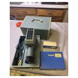 Vintage Argus 300 Slide projector-works and Slide