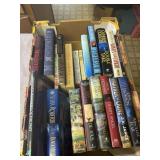 Lg lot of hard cover books