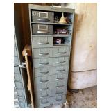 Parts bin and contents 19ï¿½x29ï¿½x53ï¿½ bring help to