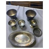 Victors Co Silver Plates bowls and more